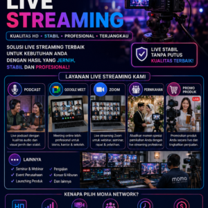 Jasa Live Streaming Profesional