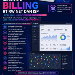 Billing RT/RW Net & ISP Profesional